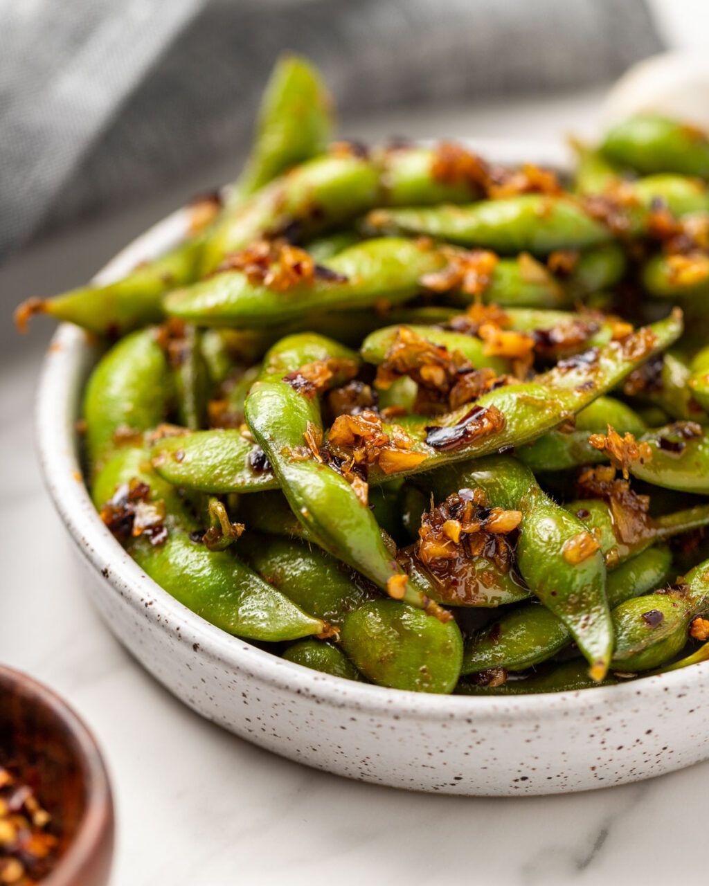 Edamame Chili Garlic